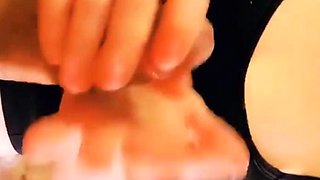Ebony stunning amateur teen party babes eat and ride cock