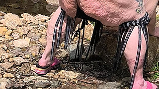 Theres a Stranger Watching Will This Wild Chick Piss?