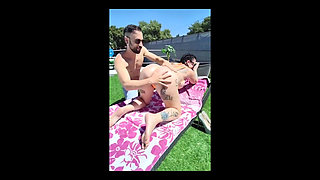 I Fuck My Neighbor in the Pool, Playing Table Football and at Halloween