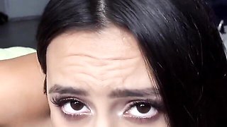 Randy Eliza Ibarra at feet scene