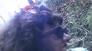 Italian Summer Orgy: Alex Magni Swallows Cum from Big Tits Whores Outdoor