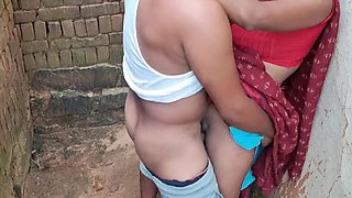 Village Bhabhi Outdoor Hardcore Fuck with Trilokinath - Horny Indian Wife Boobs Sucking and Deep Cock Pleasure