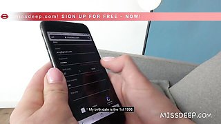 Randy Amy Douxxx at cumshot video