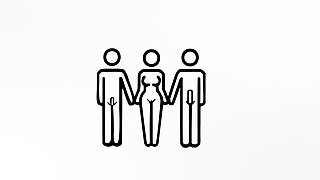 Black Dick Fucks Wife Ally Style in Ass