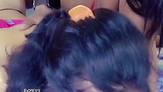 Indian Foursome Sex with Teen Stepdaughter and Stepmom Together