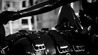 Rubber Bitch Pegged Mercilessly - Black and White Edition (1080p Full HD)