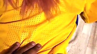 The soccer gal
