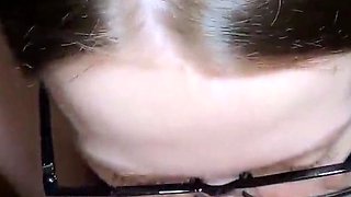 POV Blowjob Teen Girl Brunette Compilation