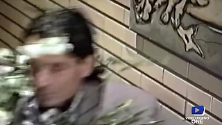 Sexy French brunette Julia Channel gets car fuck in lingerie