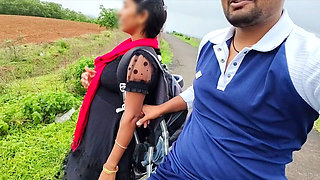 Village Girl Returning Home From College