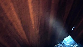 Hot brunette amateur MILF rides hubbys cock