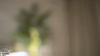 Amateur striptease and Solo masturbation