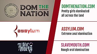 Gaping anal loving sub slut