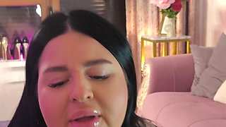 Sloppy Blow Job Before Going Out to Dinner