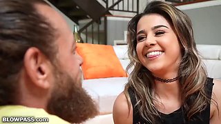 Gamer Babysitter Gives Me A Blowjob While My Wife s Gone - Blowpass