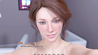 Horny Stepmom Showing Her Huge Booty and Me Gropping Her Booty