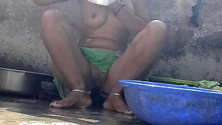 Cum on tits, brother fucks step sister hard, bathroom fuck