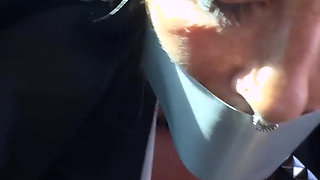 Did in a Car: Ingalls, an Argentinian Model, in a Car-based Simulated Captivity Roleplay - Bondage Video