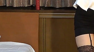 Girlfriend Punishes Cheating Boyfriend with Hot Wax and a Whip, Getting Pussy Wet as Discovers Joy of Having a Man at Mercy