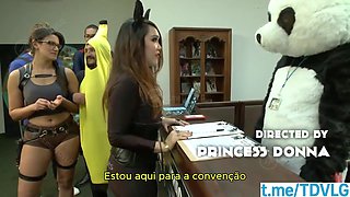 Cosplayer Gangbang Porn Video