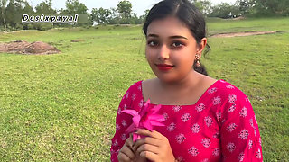 Village Desi Cute girl with her lover hindi mms Xxxx, village girl tight pussy fuck