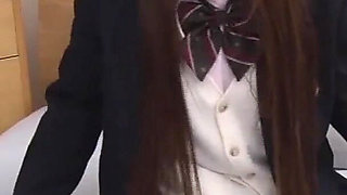 Super Cute College Girl Creampied in Her Uniform -5