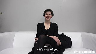 Petite Anna Unveils Her Innocent Charm in Amateur Heat