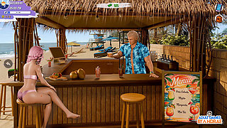 Ep9: Fucking Veronika by the Hotel Pool - Grand Tits Adventure (gameplay)