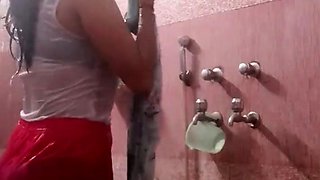 Varsha Nude Bathroom hot naked sawer secns part 1