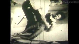 Big Tits MILF Threesome Punishment Spanking Tied Up Vintage HD