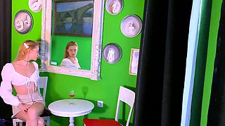 Sexy teen ebony solo toy masturbation