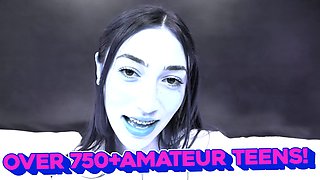 This teenager amateur porn is 6 foot 4 with freckles and a bush