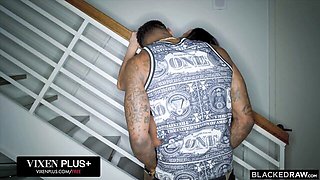 Teanna and Jason's small tits scene