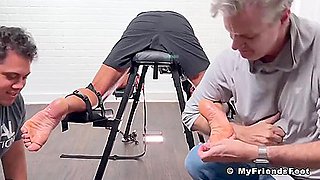 Dan Edwards - Luca R Put Luca On The Spanking Bench For Total Tickle Submission