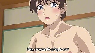 Hentai teen anal with cheating neighbors foursome