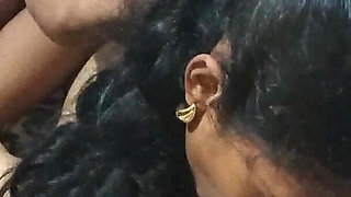 Indian Bhabhi Cum in Mouth Blowjob Sucking Stepbrothers Big Dick