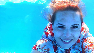 Long Breath Holding Underwater
