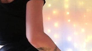 Close up teen foot worship