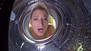 Horny slut stepmother is dominated by stepson and used blank as a fuck piece!
