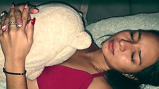 Tiny Slim Latina Babe Turns Into a Wicked Clown To Enjoy Anal Sex With a Guy Who Rejected Her