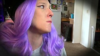Missellie8 Teases Cuckold Dildo