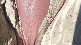 Julie Cunningham Pissing Her Muddy Knickers