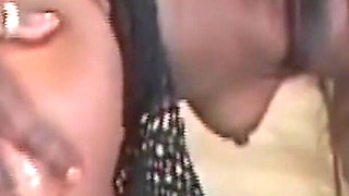 A Skinny Black Girl with a Big Ass Gets Her Pussy Destroyed by a BBC