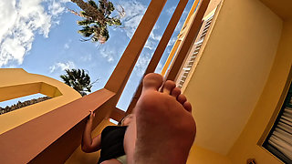 Barefoot Goddess: Outdoor JOI & Foot Worship Domination