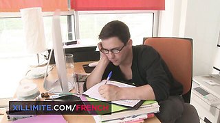 French Girls At Work - boobs on boobs movie
