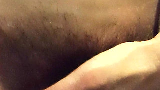 Hairy MILF Fingering Herself