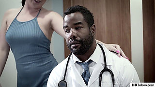 Physician gives anal treatment to his beloved patient Maddy O'Reilly