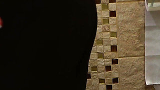 Slave Cleanup My Dirty Pussy and Ass After Using Toilet, His Tongue Is My Toilet Paper