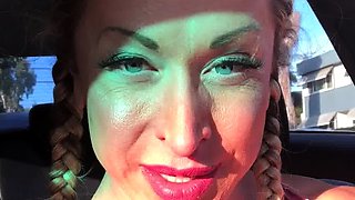 Blonde emo amateur solo masturbation