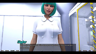 Stranded in Space - Hot Busty Doctor Deepthroats My Big White Cock. She Has No Gag Reflexes